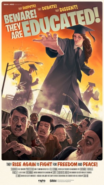 SAIH-plakat-2011-Beware! They are Educated!