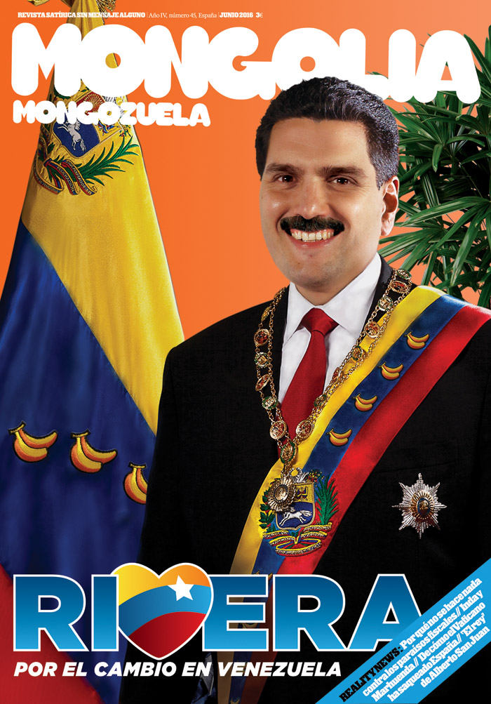 United Unknown Portada para la Revista Mongolia Rivera Venezuela